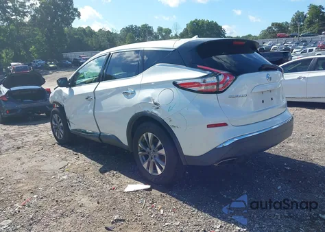 2016 Nissan Murano S z USA, uszkodzony, nr VIN 5N1AZ2MG3GN136662
